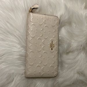 Coach Signature Embossed Wallet